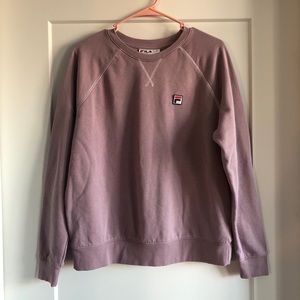 NWOT Fila Sweatshirt Dusty Pink Mauve